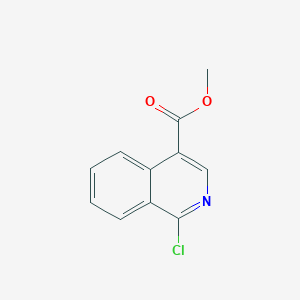 B1335788 Methyl 1-chloroisoquinoline-4-carboxylate CAS No. 37497-86-2