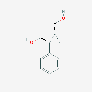 ((1S,2R)-1-Phenylcyclopropane-1,2-diyl)dimethanol