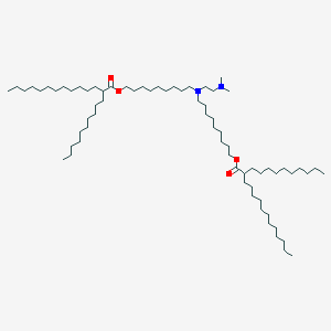 ((2-(Dimethylamino)ethyl)azanediyl)bis(nonane-9,1-diyl) bis(2-decyltetradecanoate)