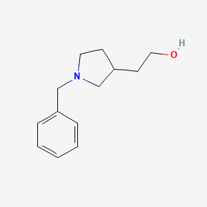 molecular formula C13H19NO B1335816 2-(1-苄基吡咯烷-3-基)乙醇 CAS No. 95198-68-8