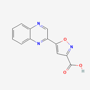 5-(2-Quinoxalinyl)isoxazole-3-carboxylic Acid