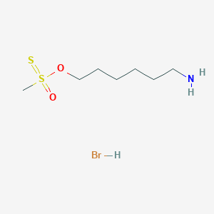 O-(6-Aminohexyl) methanesulfonothioate hydrobromide