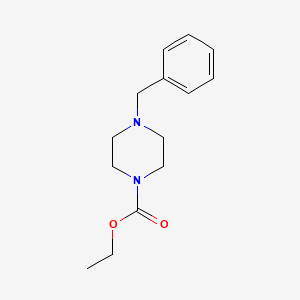 molecular formula C14H20N2O2 B1335829 Ethyl 4-benzylpiperazine-1-carboxylate CAS No. 59325-12-1