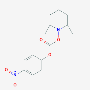 4-Nitrophenyl (2,2,6,6-tetramethylpiperidin-1-yl) carbonate