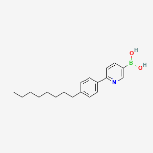 (6-(4-Octylphenyl)pyridin-3-yl)boronic acid