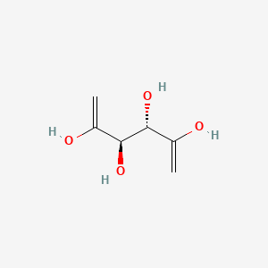 molecular formula C6H10O4 B13358354 (3R,4S)-hexa-1,5-diene-2,3,4,5-tetraol 