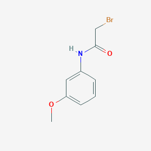 molecular formula C9H10BrNO2 B1335838 2-溴-N-(3-甲氧基苯基)乙酰胺 CAS No. 29182-94-3