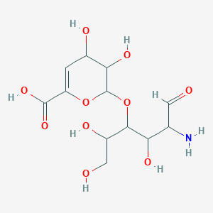 molecular formula C12H19NO10 B1335849 Heparin disaccharide IV-H CAS No. 123228-39-7
