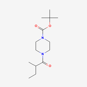 Tert-butyl 4-(2-methylbutanoyl)-1-piperazinecarboxylate