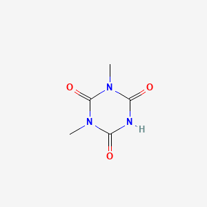 molecular formula C5H7N3O3 B1335855 1,3-二甲基-1,3,5-三嗪烷-2,4,6-三酮 CAS No. 6726-48-3