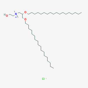 N-(2-Hydroxyethyl)-N,N-dimethyl-2,3-bis(octadecyloxy)propan-1-aminium chloride