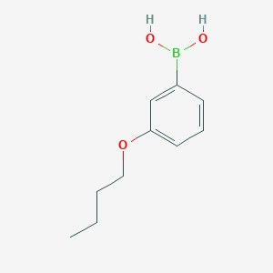 molecular formula C10H15BO3 B1335864 3-丁氧基苯硼酸 CAS No. 352534-81-7