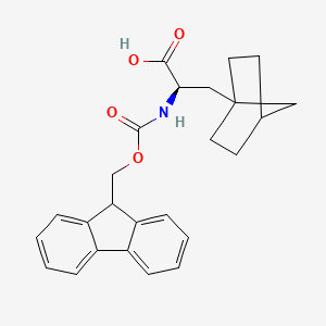 (R)-2-((((9H-Fluoren-9-yl)methoxy)carbonyl)amino)-3-(bicyclo[2.2.1]heptan-1-yl)propanoic acid