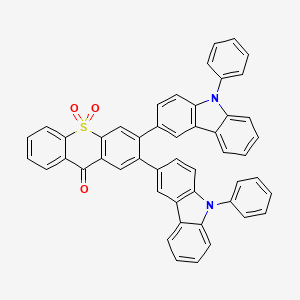 2,3-Bis(9-phenyl-9H-carbazol-3-yl)-9H-thioxanthen-9-one 10,10-dioxide