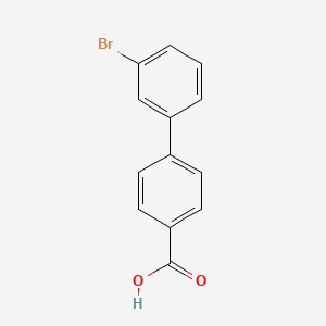 molecular formula C13H9BrO2 B1335875 4-(3-溴苯基)苯甲酸 CAS No. 5737-83-7