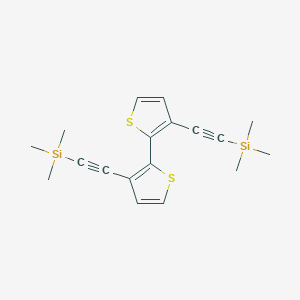 3,3'-Bis((trimethylsilyl)ethynyl)-2,2'-bithiophene