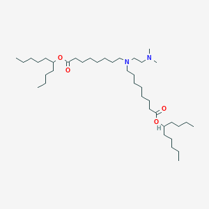 molecular formula C40H80N2O4 B13358833 Di(decan-5-yl) 8,8'-((2-(dimethylamino)ethyl)azanediyl)dioctanoate 