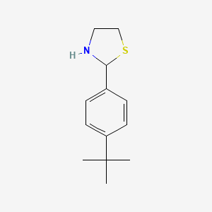 B1335888 2-(4-(tert-Butyl)phenyl)thiazolidine CAS No. 210625-01-7