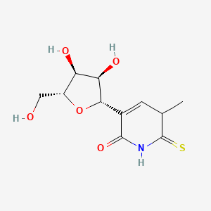 3-((2S,3R,4S,5R)-3,4-Dihydroxy-5-(hydroxymethyl)tetrahydrofuran-2-yl)-5-methyl-6-thioxo-5,6-dihydropyridin-2(1H)-one