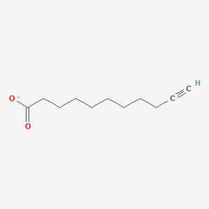 molecular formula C11H17O2- B13358998 10-Undecynoate 