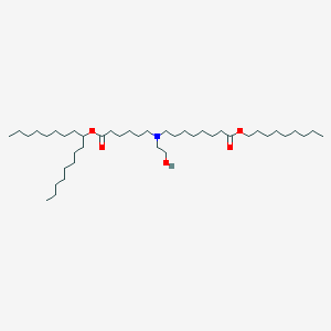 Nonyl 8-((6-(heptadecan-9-yloxy)-6-oxohexyl)(2-hydroxyethyl)amino)octanoate