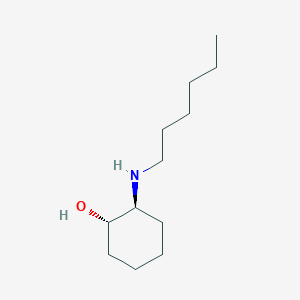 (1S,2S)-2-(hexylamino)cyclohexan-1-ol