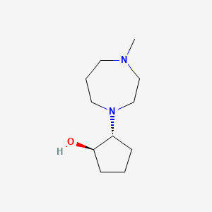 (1R,2R)-2-(4-methyl-1,4-diazepan-1-yl)cyclopentan-1-ol