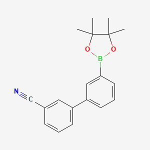 3'-(4,4,5,5-Tetramethyl-1,3,2-dioxaborolan-2-yl)-[1,1'-biphenyl]-3-carbonitrile