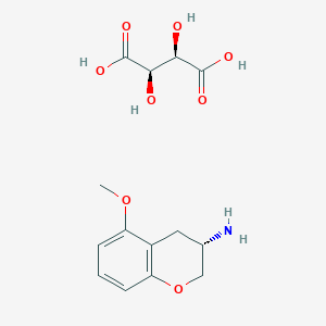 (S)-5-Methoxychroman-3-amine (2R,3R)-2,3-dihydroxysuccinate