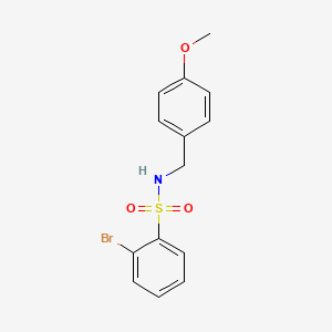 2-Bromo-N-(4-methoxybenzyl)benzenesulfonamide