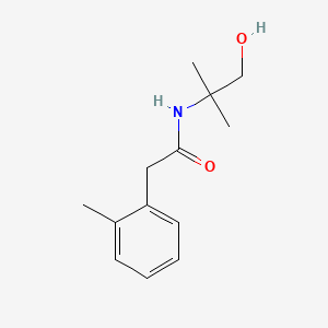 N-(2-hydroxy-1,1-dimethylethyl)-2-(2-methylphenyl)acetamide