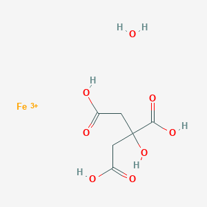 2-Hydroxypropane-1,2,3-tricarboxylic acid, iron(III) salt xhydrate