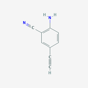 2-Amino-5-ethynylbenzonitrile