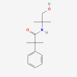 N-(2-hydroxy-1,1-dimethylethyl)-2-methyl-2-phenylpropanamide