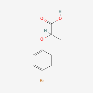 molecular formula C9H9BrO3 B1335958 2-(4-溴苯氧基)丙酸 CAS No. 32019-08-2