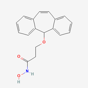 3-(5H-dibenzo[a,d]cyclohepten-5-yloxy)-N-hydroxypropanamide