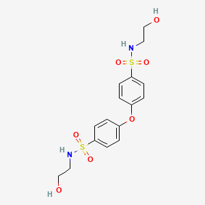 N-(2-hydroxyethyl)-4-(4-{[(2-hydroxyethyl)amino]sulfonyl}phenoxy)benzenesulfonamide