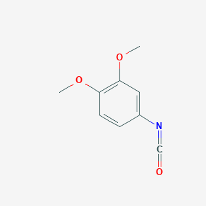 molecular formula C9H9NO3 B1335964 4-异氰酸基-1,2-二甲氧基苯 CAS No. 37527-66-5