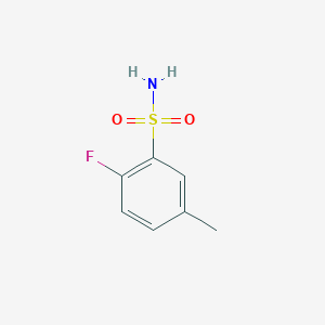 molecular formula C7H8FNO2S B1335979 2-氟-5-甲基苯磺酰胺 CAS No. 438539-71-0