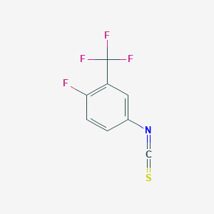 B1335980 4-Fluoro-3-(trifluoromethyl)phenyl isothiocyanate CAS No. 302912-43-2