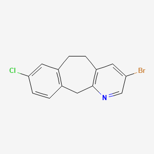 3-Bromo-8-chloro-6,11-dihydro-5H-benzo[5,6]cyclohepta[1,2-b]pyridine