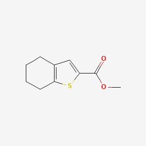 molecular formula C10H12O2S B1335983 Methyl 4,5,6,7-tetrahydro-1-benzothiophene-2-carboxylate CAS No. 91489-09-7