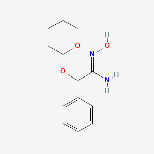 N'-hydroxy-2-phenyl-2-(tetrahydro-2H-pyran-2-yloxy)ethanimidamide