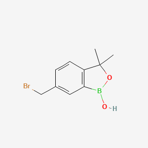 6-(bromomethyl)-3,3-dimethylbenzo[c][1,2]oxaborol-1(3H)-ol