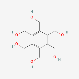 molecular formula C12H18O6 B1336008 [2,3,4,5,6-Pentakis(hydroxymethyl)phenyl]methanol CAS No. 2715-91-5