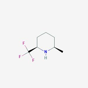 rel-(2R,6R)-2-Methyl-6-(trifluoromethyl)piperidine