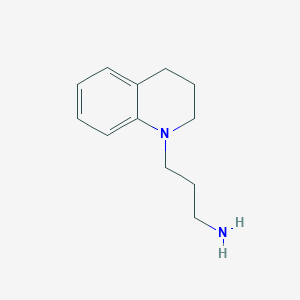 molecular formula C12H18N2 B1336013 3-(3,4-二氢喹啉-1(2H)-基)丙-1-胺 CAS No. 2637-31-2