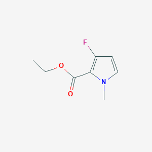 Ethyl 3-fluoro-1-methyl-1H-pyrrole-2-carboxylate