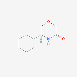 (S)-5-Cyclohexylmorpholin-3-one