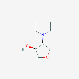 (3S,4R)-4-(diethylamino)oxolan-3-ol